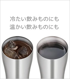 サーモス 真空断熱タンブラー 600ml/JDYシルバー｜冷たい飲みものにも温かい飲みものにも