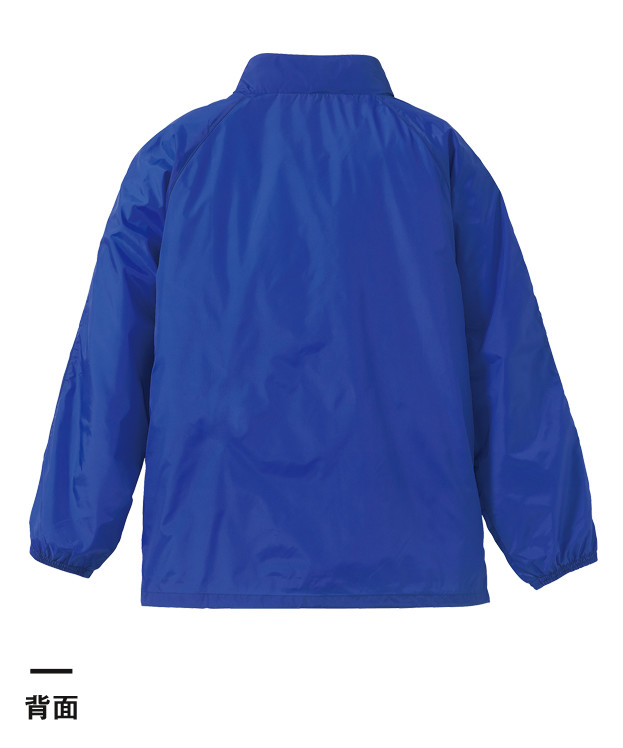 ナイロンスタンドジャケット（フードイン）（裏地付）（7056-01）背面