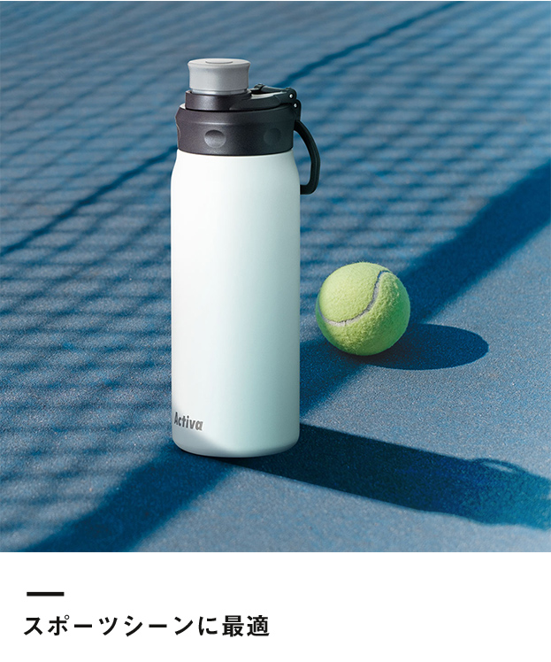 アトラス Activa ハンドル付きダイレクトボトル 600mL（ADHB-600）スポーツシーンに最適