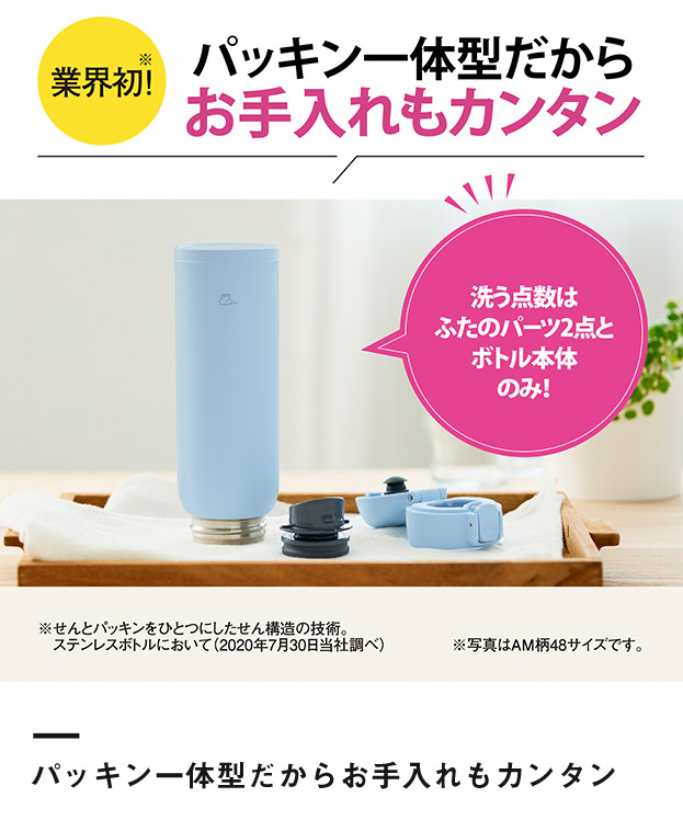 象印 ステンレスマグ（SM-WS型)　360ml（SM-WS36）パッキン一体型だからお手入れもカンタン