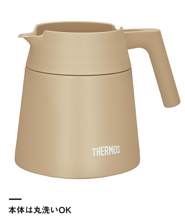 サーモス(THERMOS)真空断熱コーヒーサーバー 720ml/TTF（TTF-720）本体は丸洗いOK