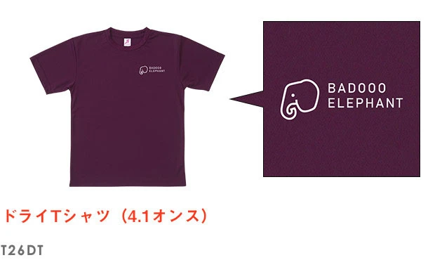 ドライTシャツ（4.1オンス）｜T26DT